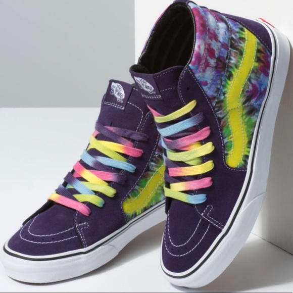 vans multicolor bright